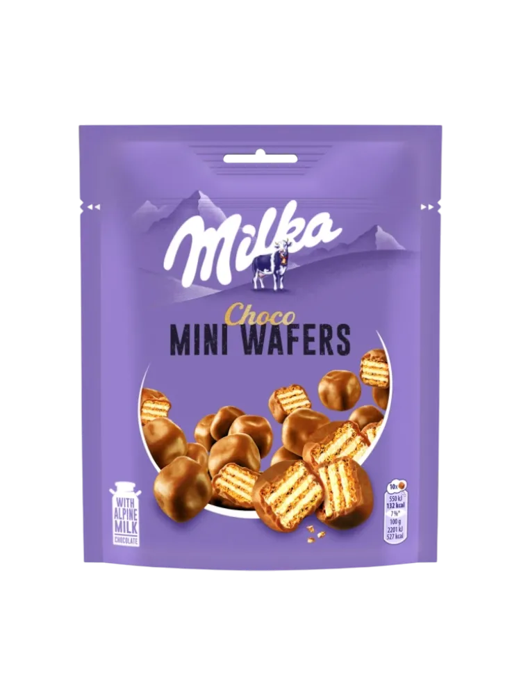 MILKA МИНИ ВАФЛИ 110Г
